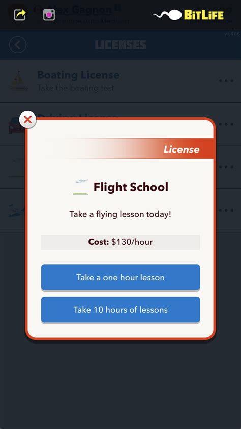 How to Get a Pilot License in BitLife .